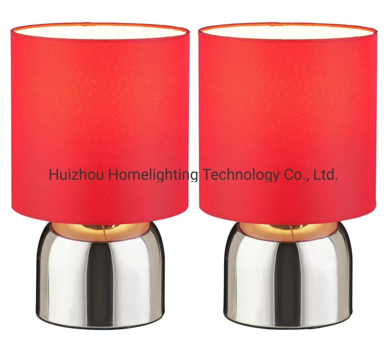 Jlt-52581 Chrome 4 Steps Touch Sensitive Dimming Night Stand Lamp