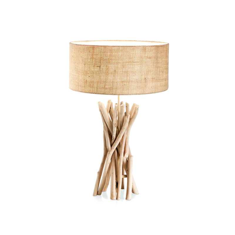 New Decorative Branch Wood LED Table Lamp Desk Light for Bedside Bedroom Living Room