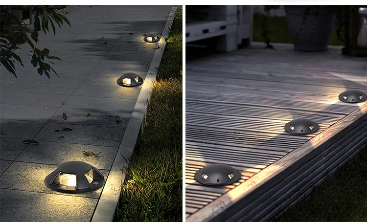 3W IP65 LED Waterproof Driveway Park Step Deck Outdoor Inground Buried Well Lamp