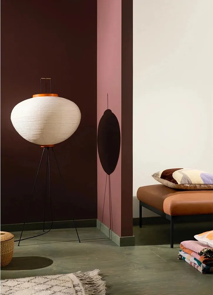 Japanese Paper Floor Lamp View 1