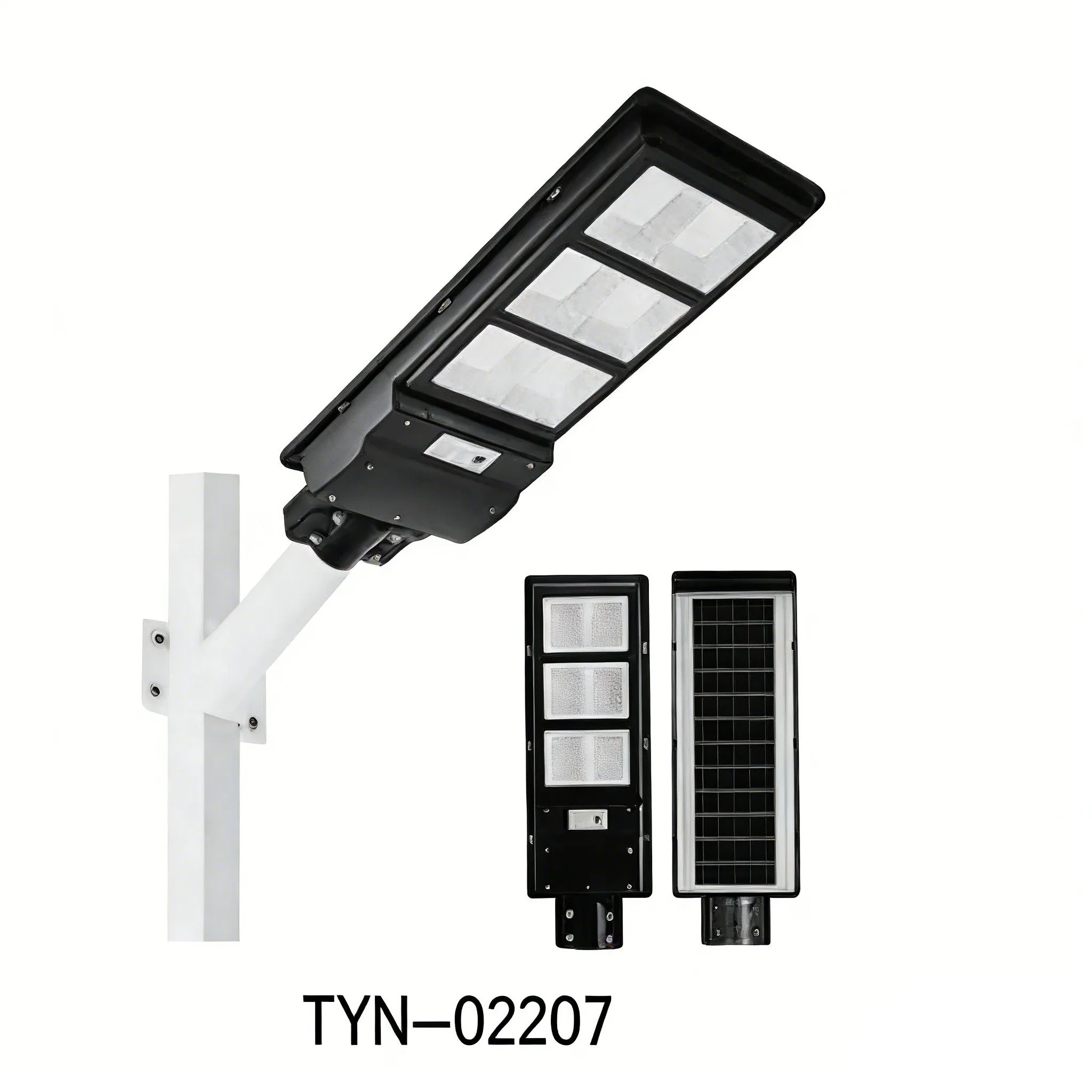 Vintage Villa Columnar Integrated Solar Garden Lamp for Courtyard