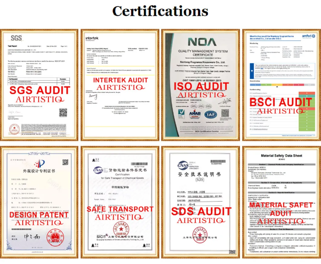Certification Documents