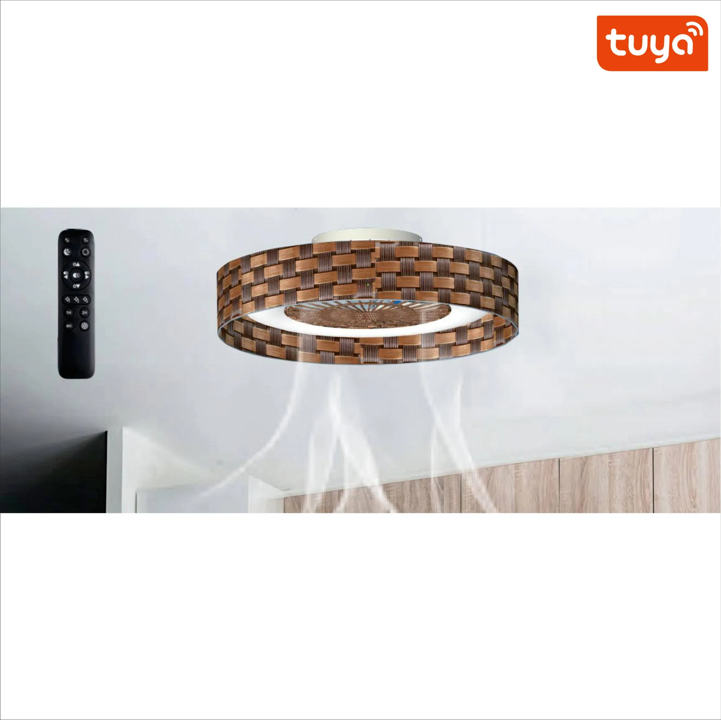 Stylish Design Cool 3 Step Speed Home Decoration LED Ceiling Fan Lamp
