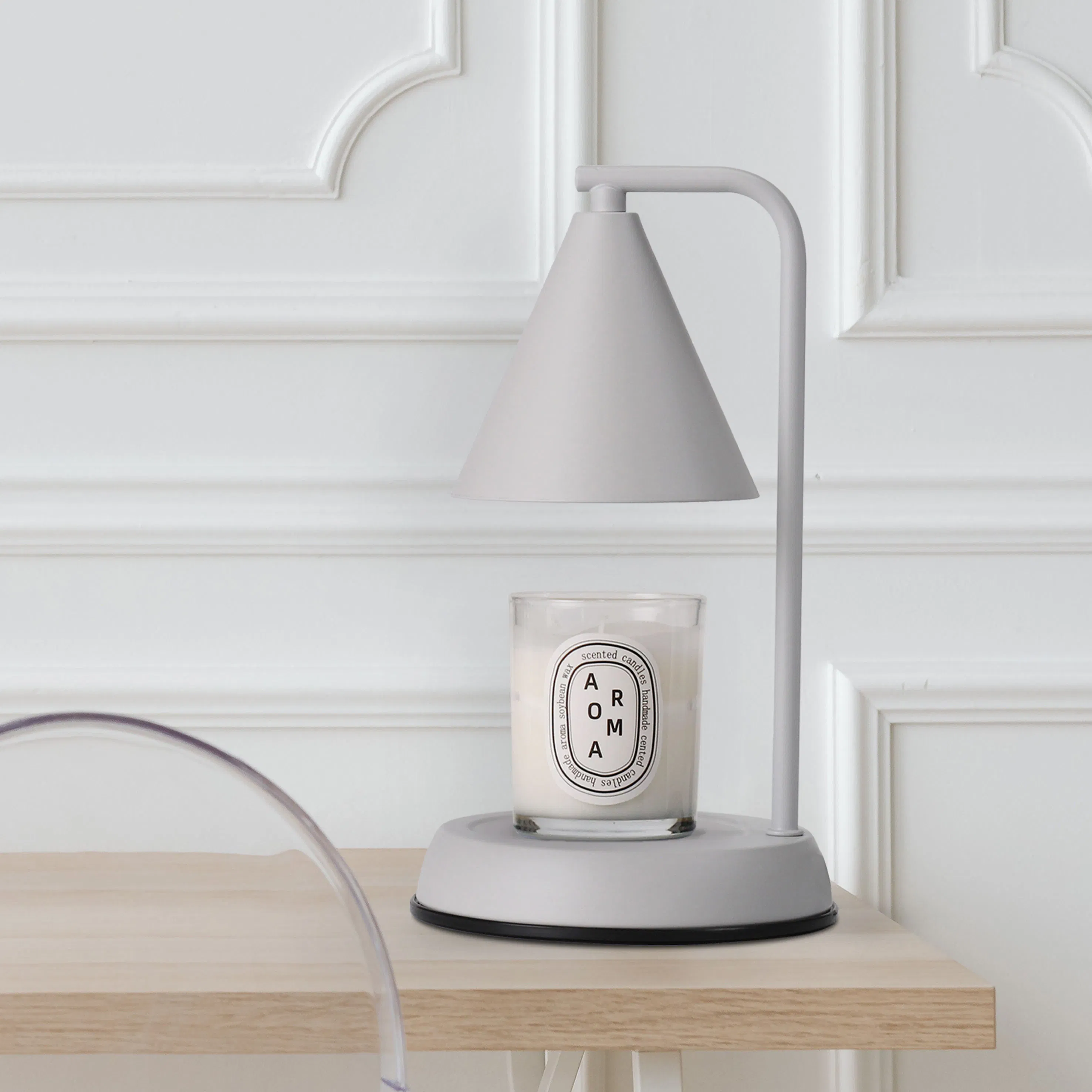 Wholesale Cheap Style Modern Melting Wax Candle Warmer Aromatherapy Metal Lamp