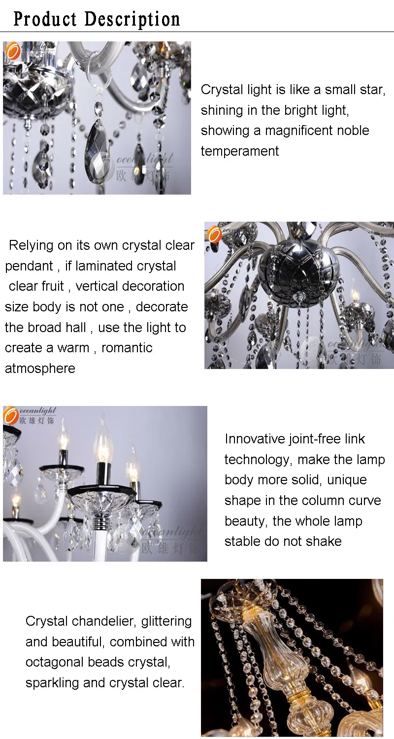Crystal Chandelier View 2