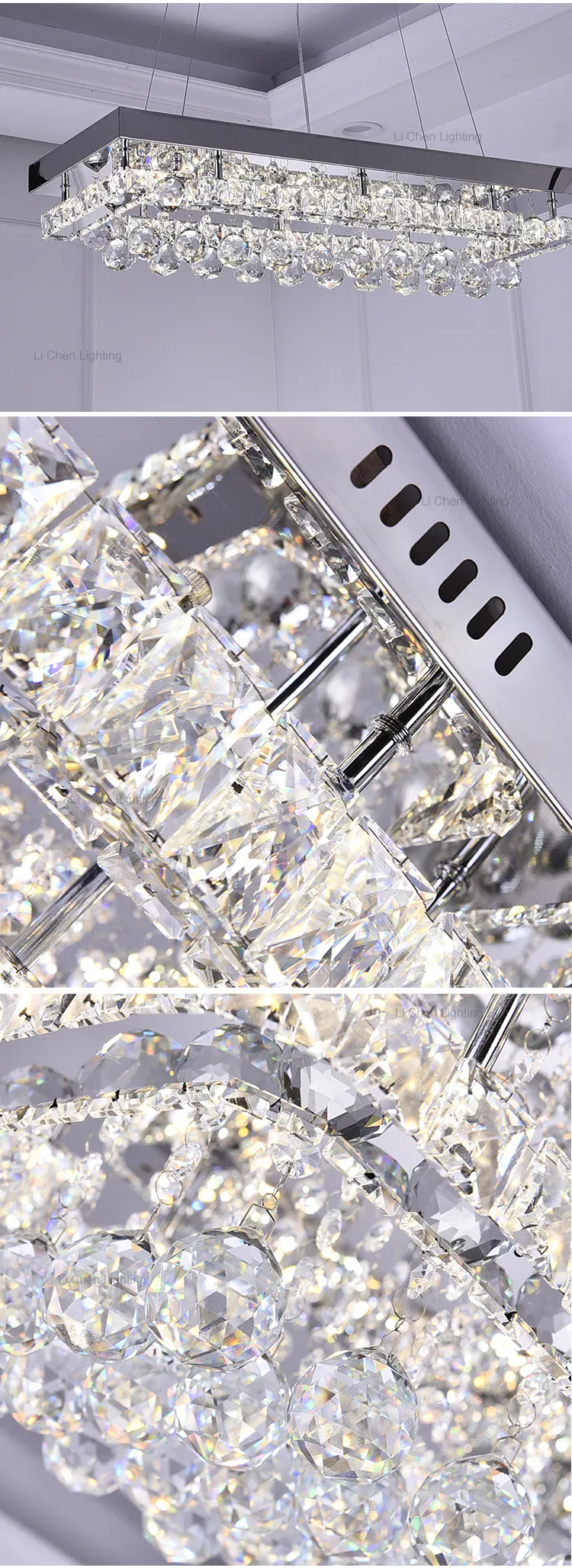 Crystal LED Ceiling Lamp Detail 5