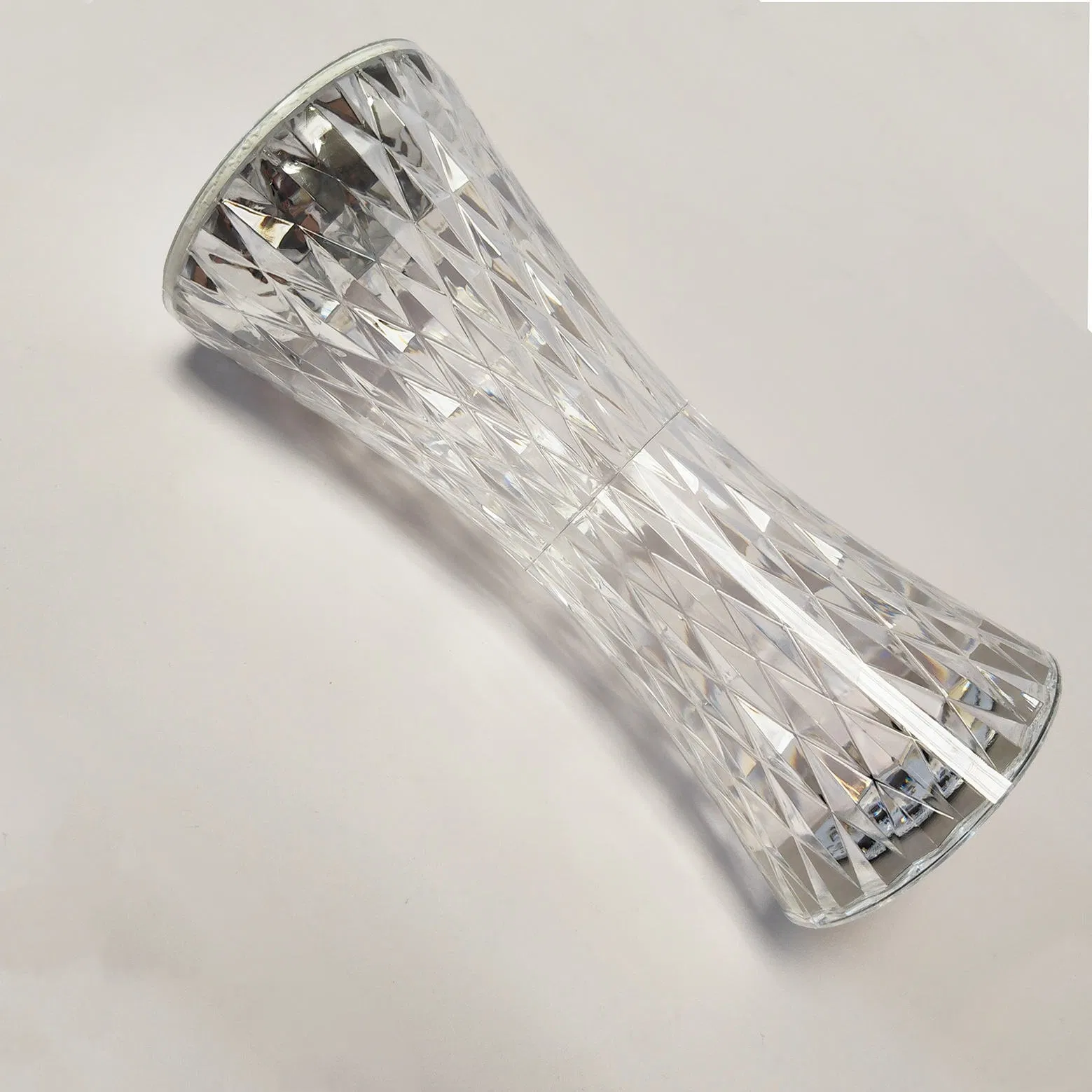 16-Color Dimmable Crystal Night Light: Romantic Rechargeable Mood Lamp