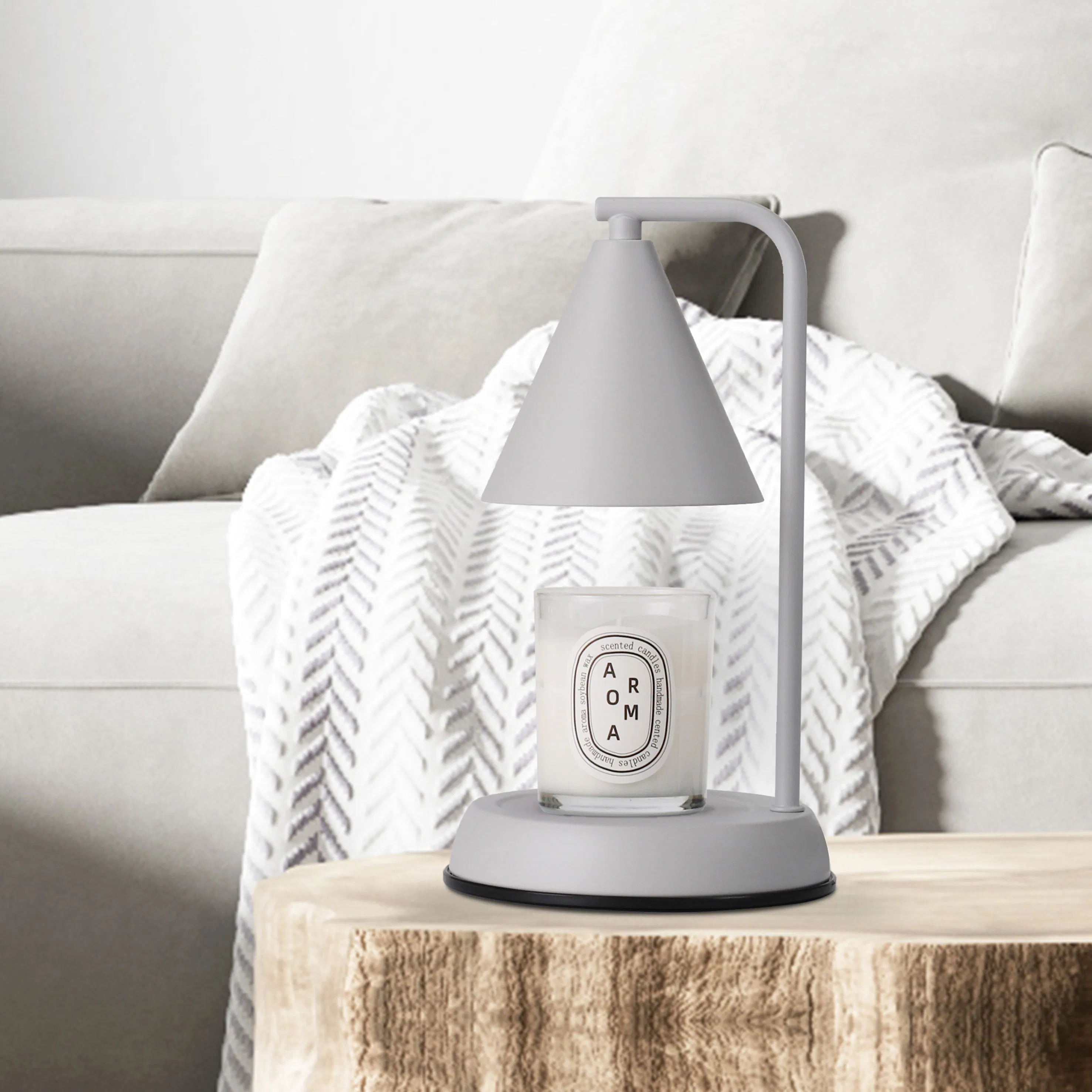 Wholesale Cheap Style Modern Melting Wax Candle Warmer Aromatherapy Metal Lamp