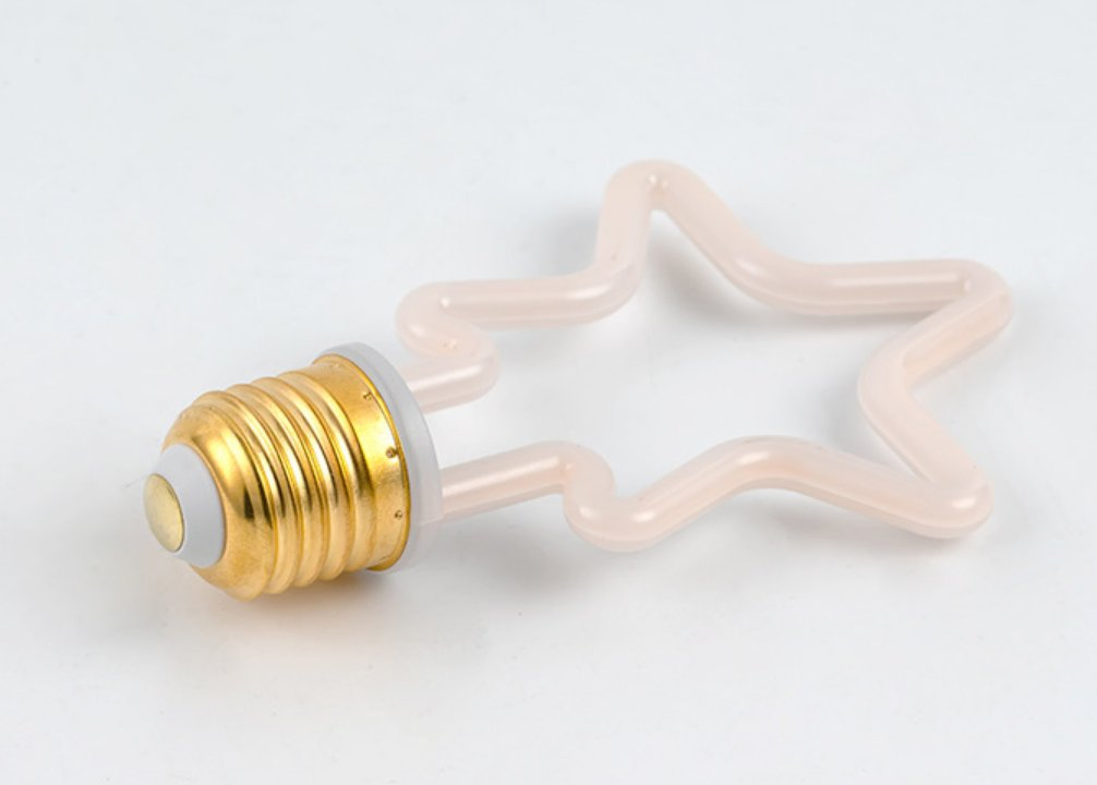 LED Plastic Warm Smart Dimmable Filament Bulb Lamp