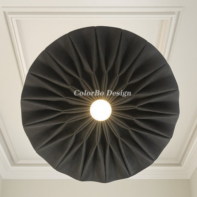 Modern Felt Ceiling Light Lamp Shade with Sound Absorbing Noise Reduction