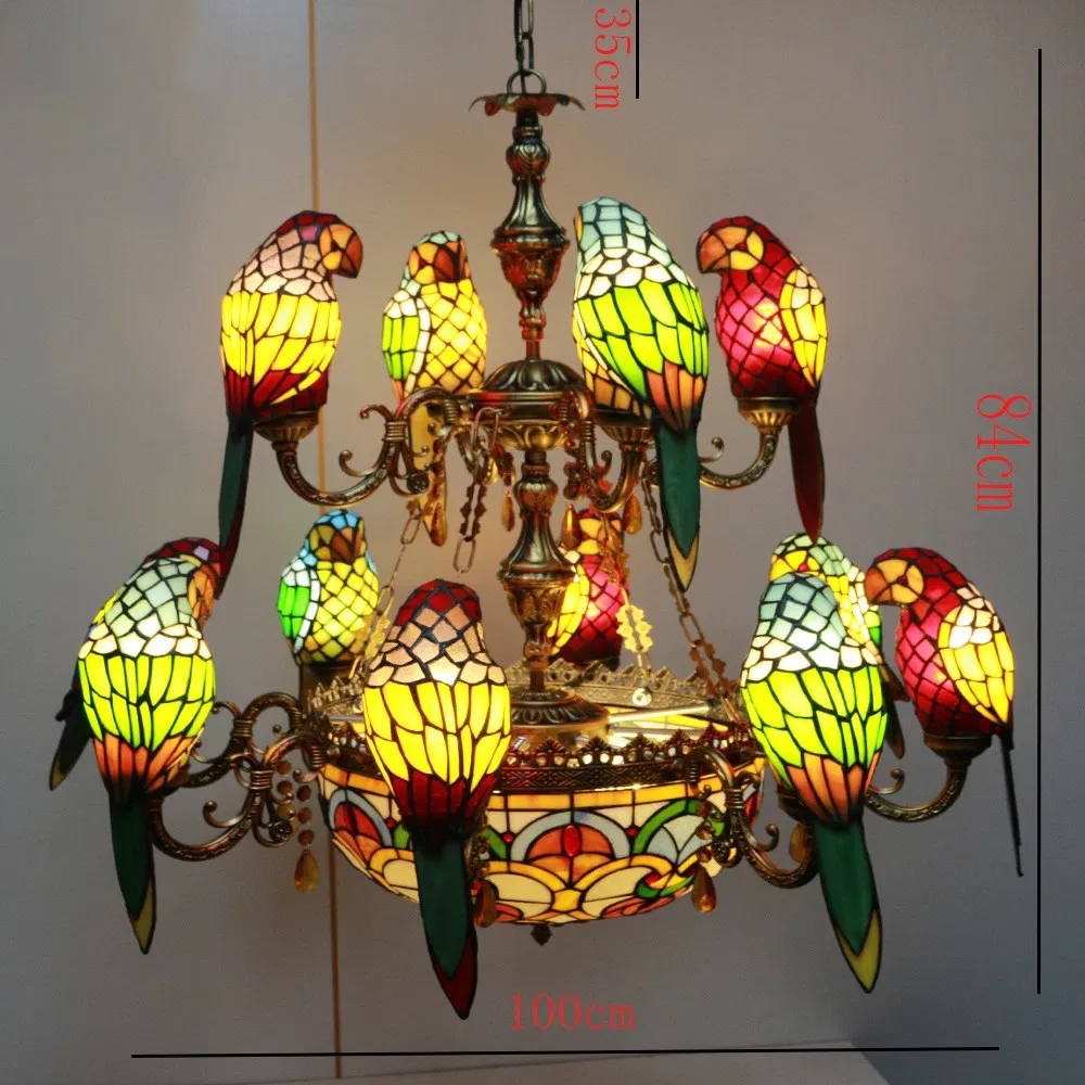 Wholesale Price Grace Parrot Pendant Lamp Chandelier