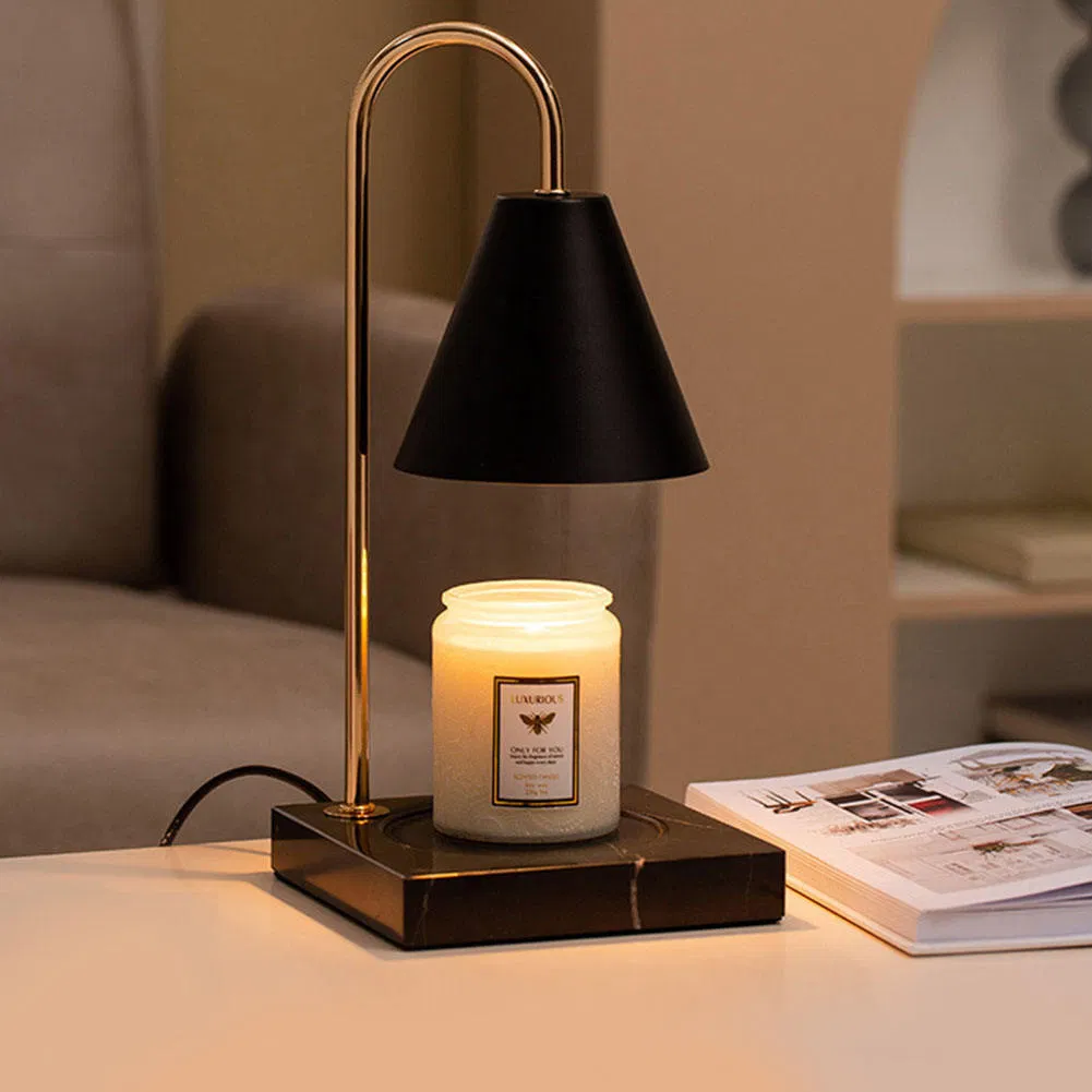 Candle Heating Lamp Vintage, Scented Wax Heating Lamp Melt Dimmable Candle Melter
