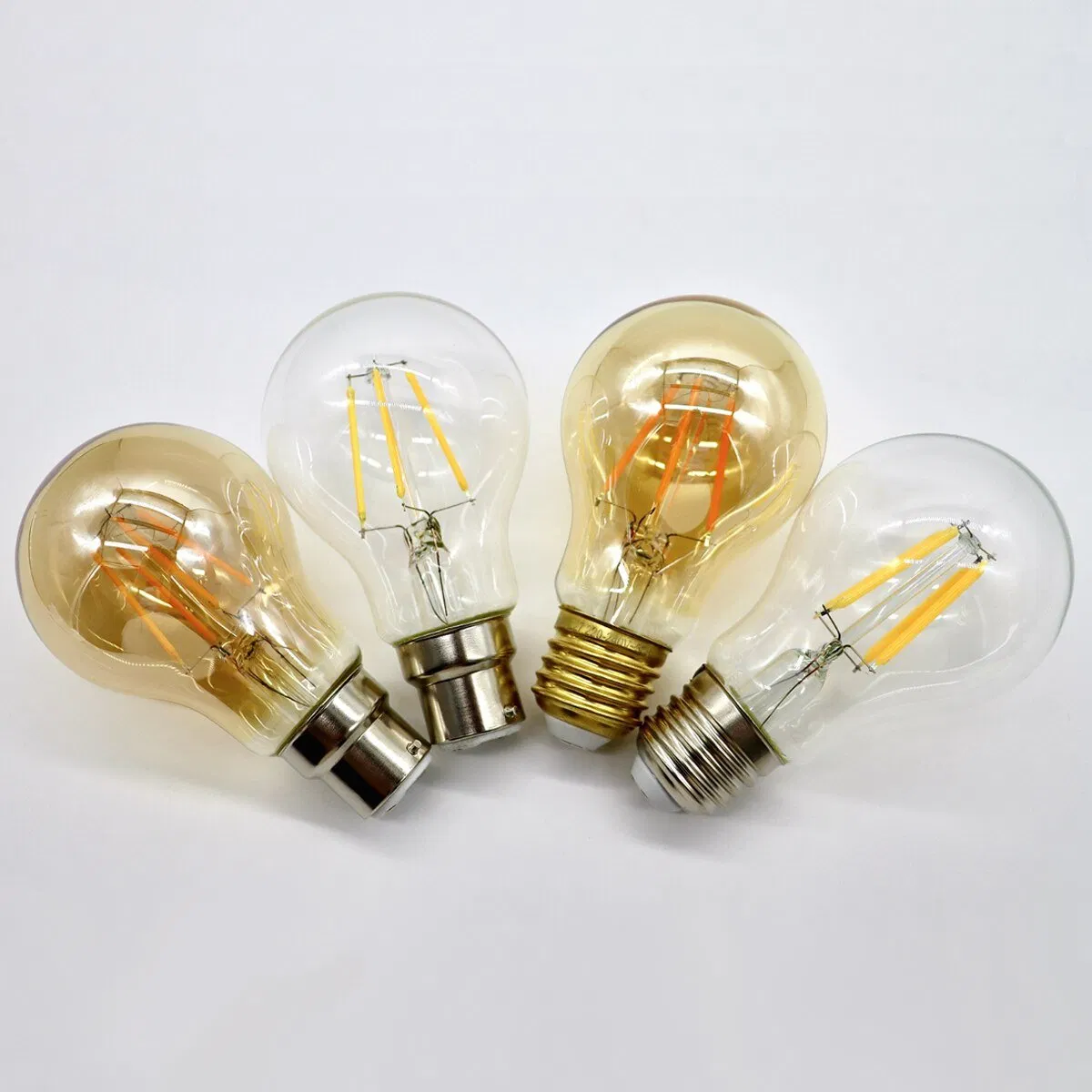 China Factory LED Vintage Retro Bulb A60 LED Filament Bulb Lamp Light for Indoor Decoration