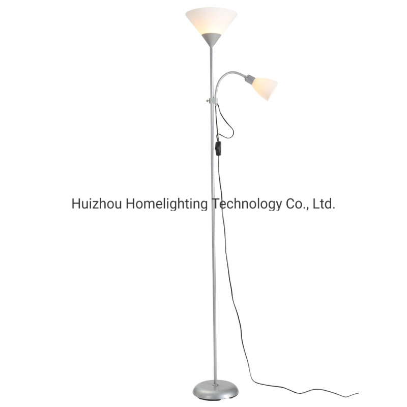 Jlf-24870 Torchiere Floor Standing Lamp with Side Reading Light