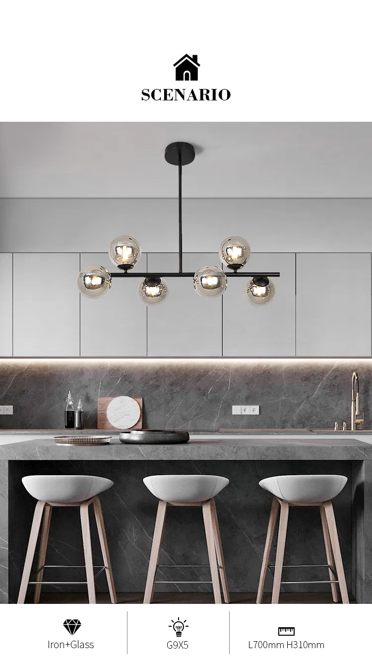 Modern Chandelier Detail 9