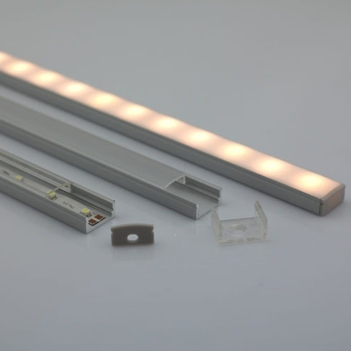 Commercial LED Flat Magnetic Track Shelf Cabinet Linear Light Bookstore Lighting