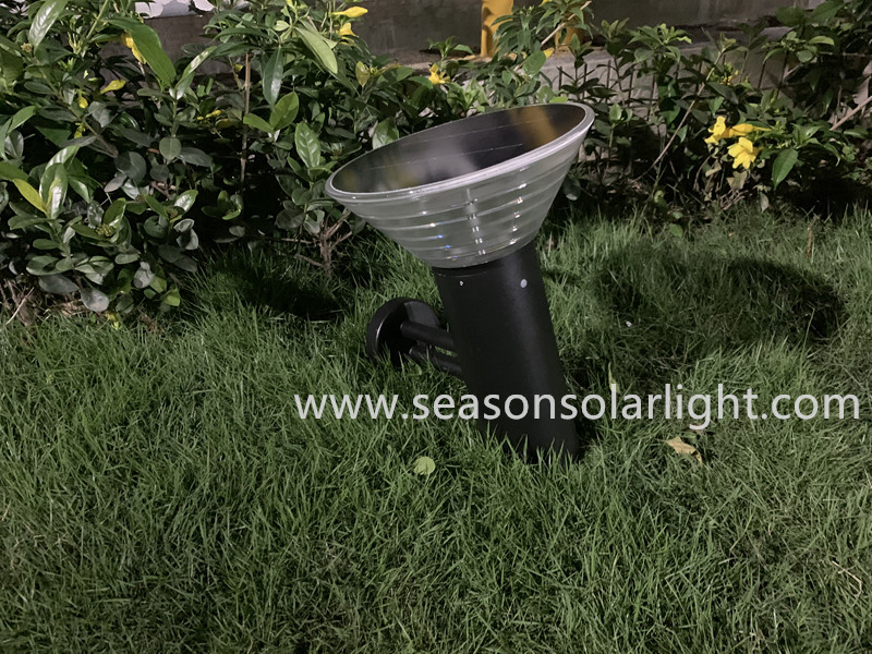 High Lumen LED Lighting Lamp Outdoor Wall Mounted 5W Solar Wall Lamp with LED