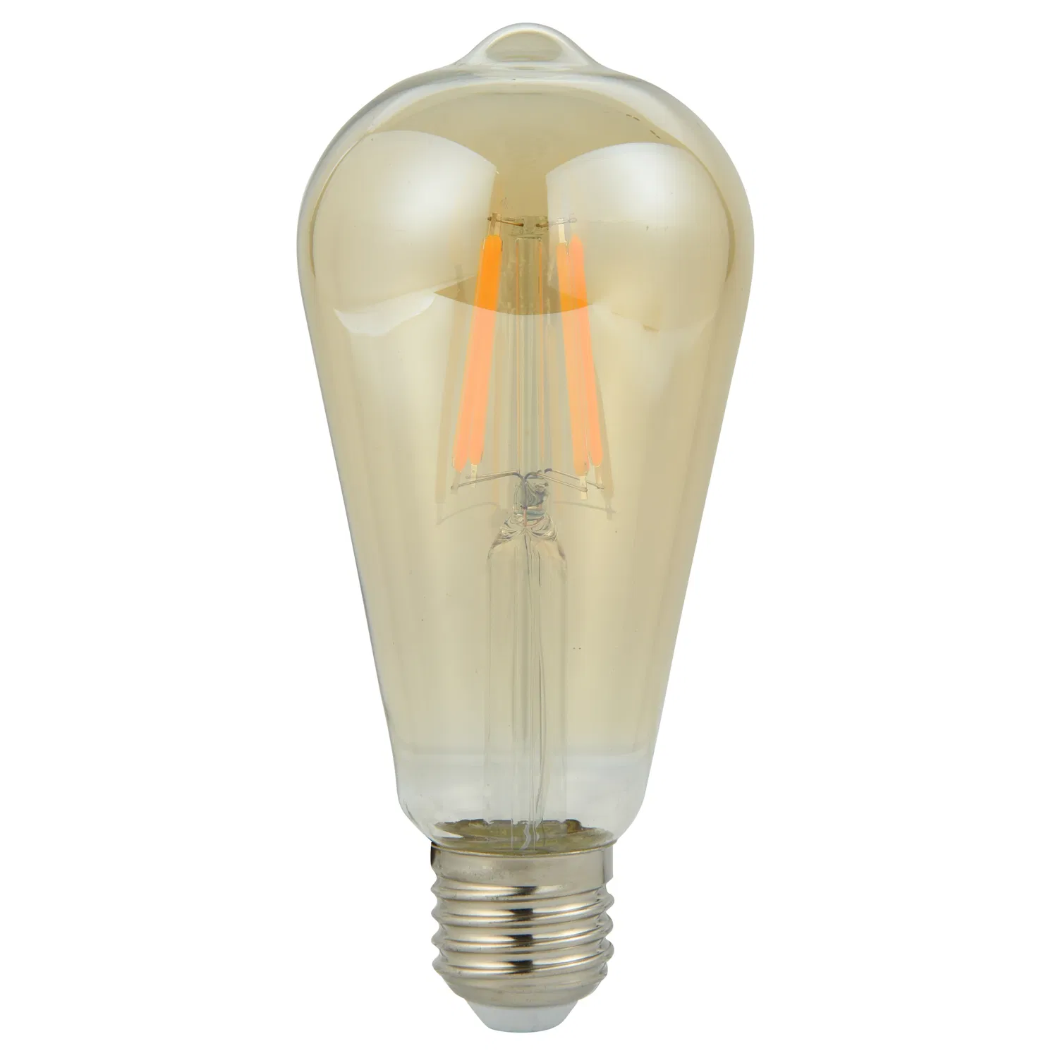 Lighting Filament Vintage Lamp C35/37 with Tail Candle Bulb Retro 4W 6W Golden Color Decorative LED Filament Bulb Light for Indoor