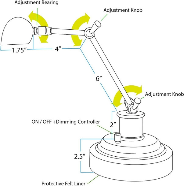 Traditional Antique Upright Piano Lamp LED Desk Reading Lamp Adjustable Banker Lamp in Polished Brass Finish