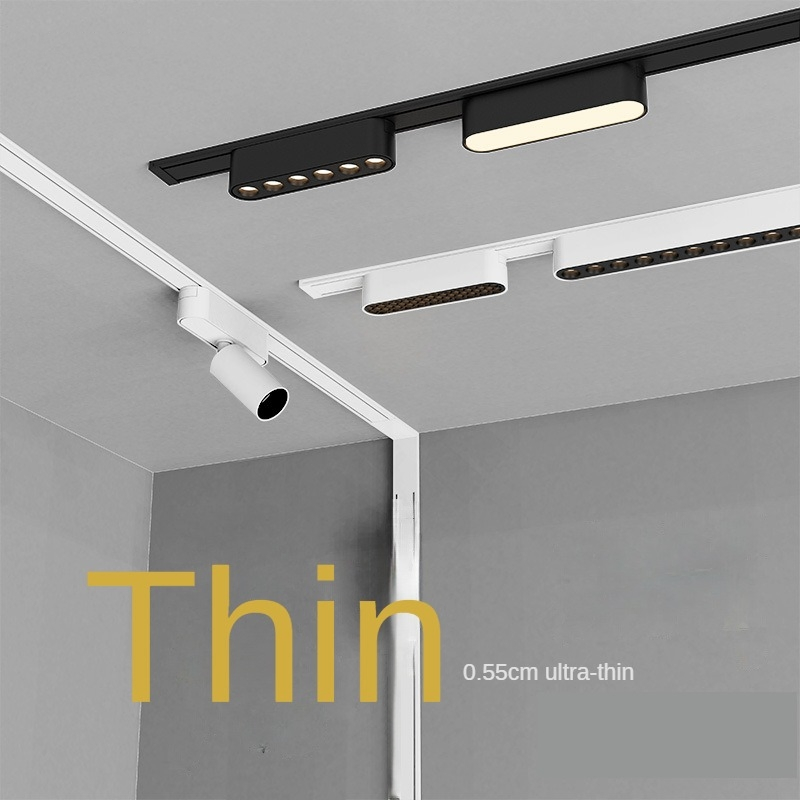 Ultra-Thin Small Magnetic LED Work Light Magnetic Track Light LED Interior Lighting