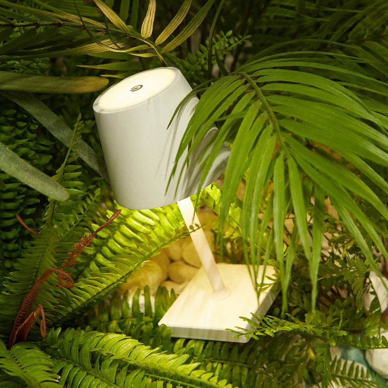 Waterproof Wireless Table Lamp Rechargeable LED Bedside Light