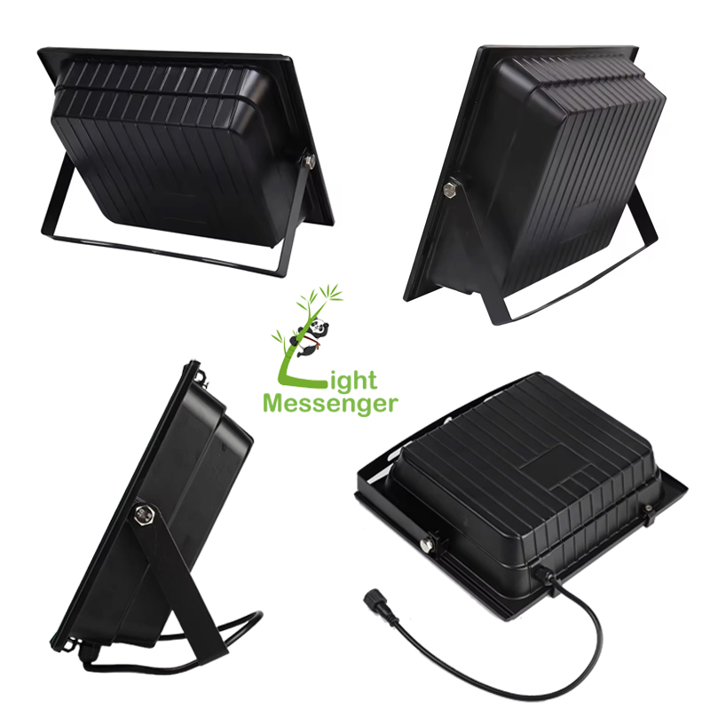 Best Seller Factory Price 100W 200W 300 Watt 400W 800W 1000W Outdoor Focos Wall Street Solar Reflector Solar Powered Flood Light Outdoor LED Solar Flood Lamp