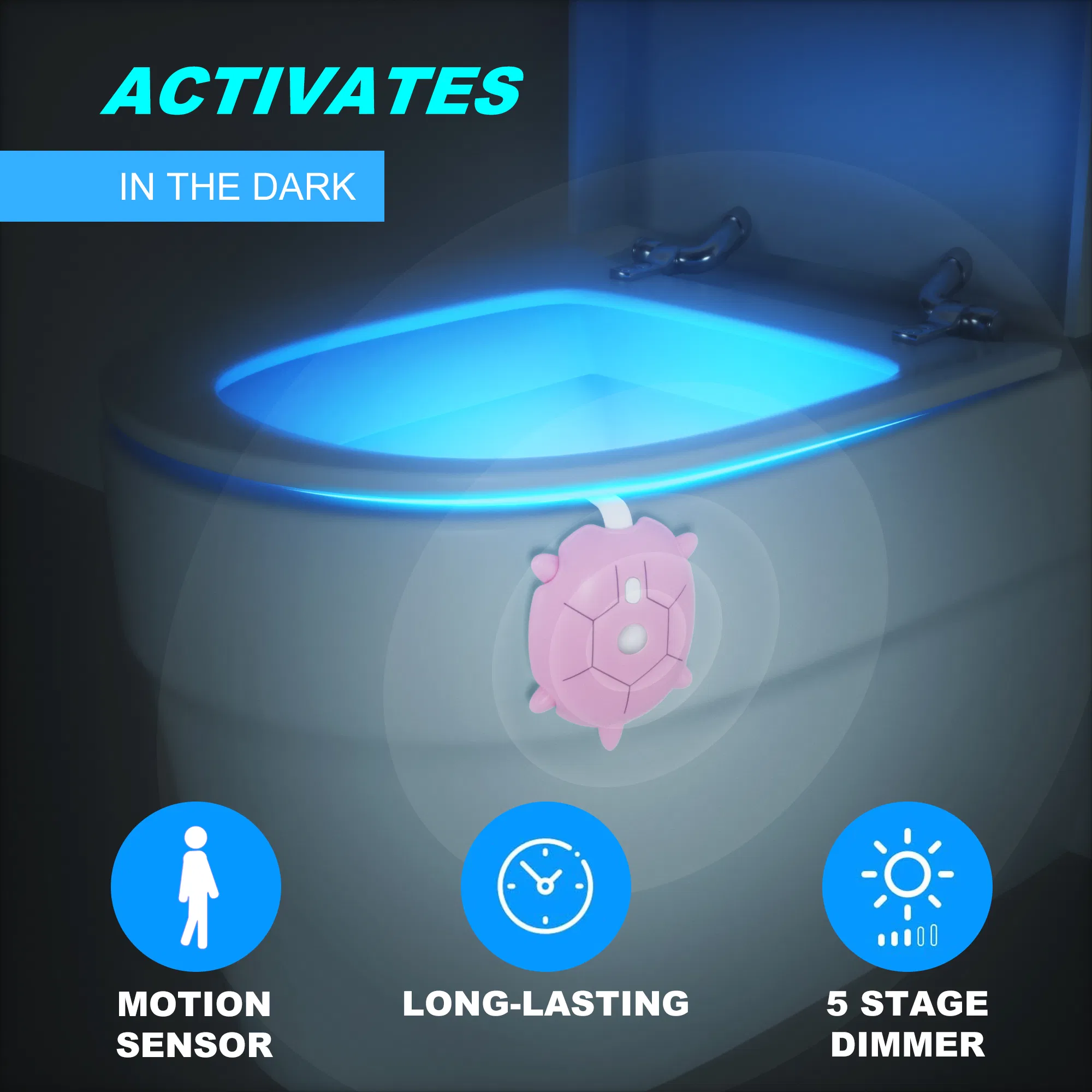 LED Night Lamp in Color Box