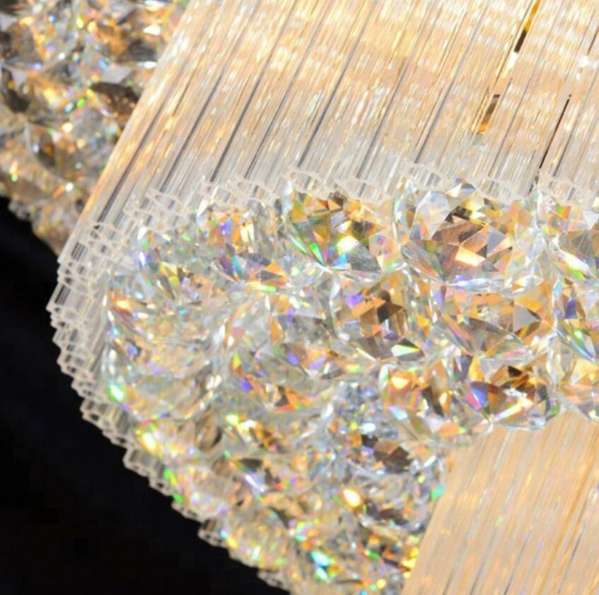 Oceanlighting Luxury Large Crystal Ceiling Lamp for Home Decoration