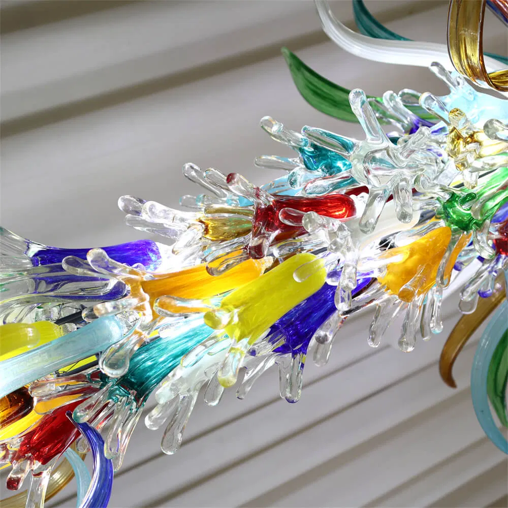 Blown Glass Floor Lamp 4