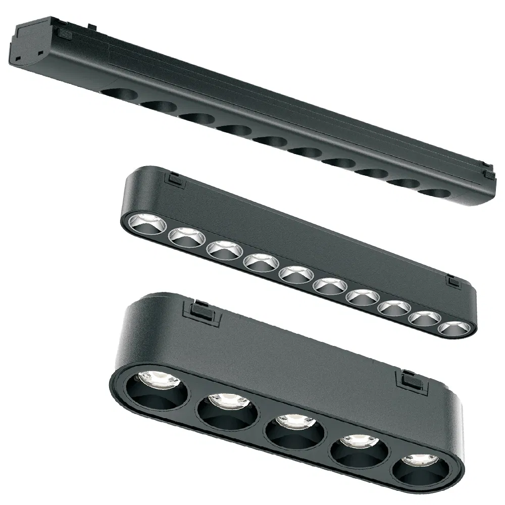 Hot Sale Modern Show Room Lights Design LED Spotlight Magnetic Track Lighting