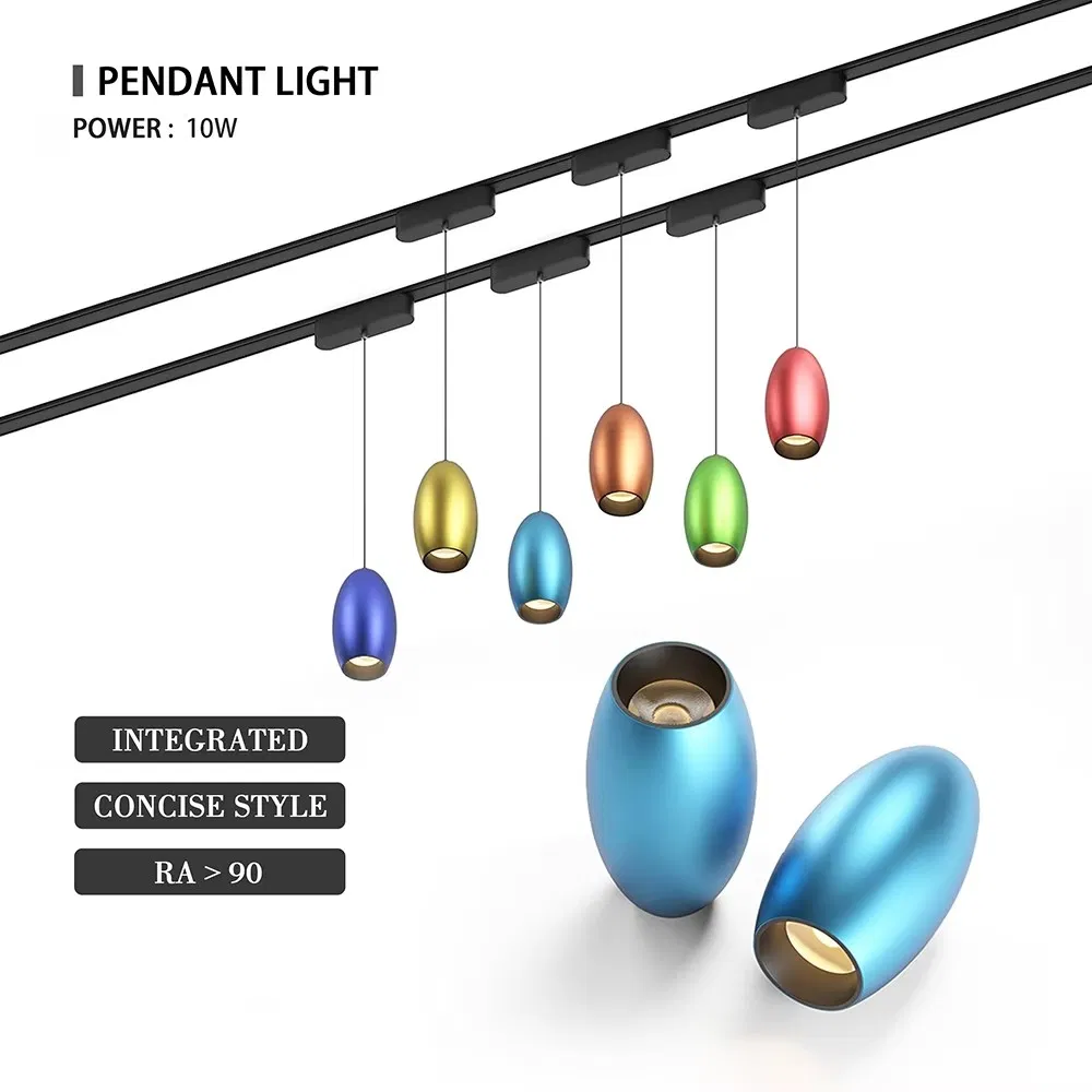 Modern Sleek Aluminum Mini Track Lighting for Industrial Areas