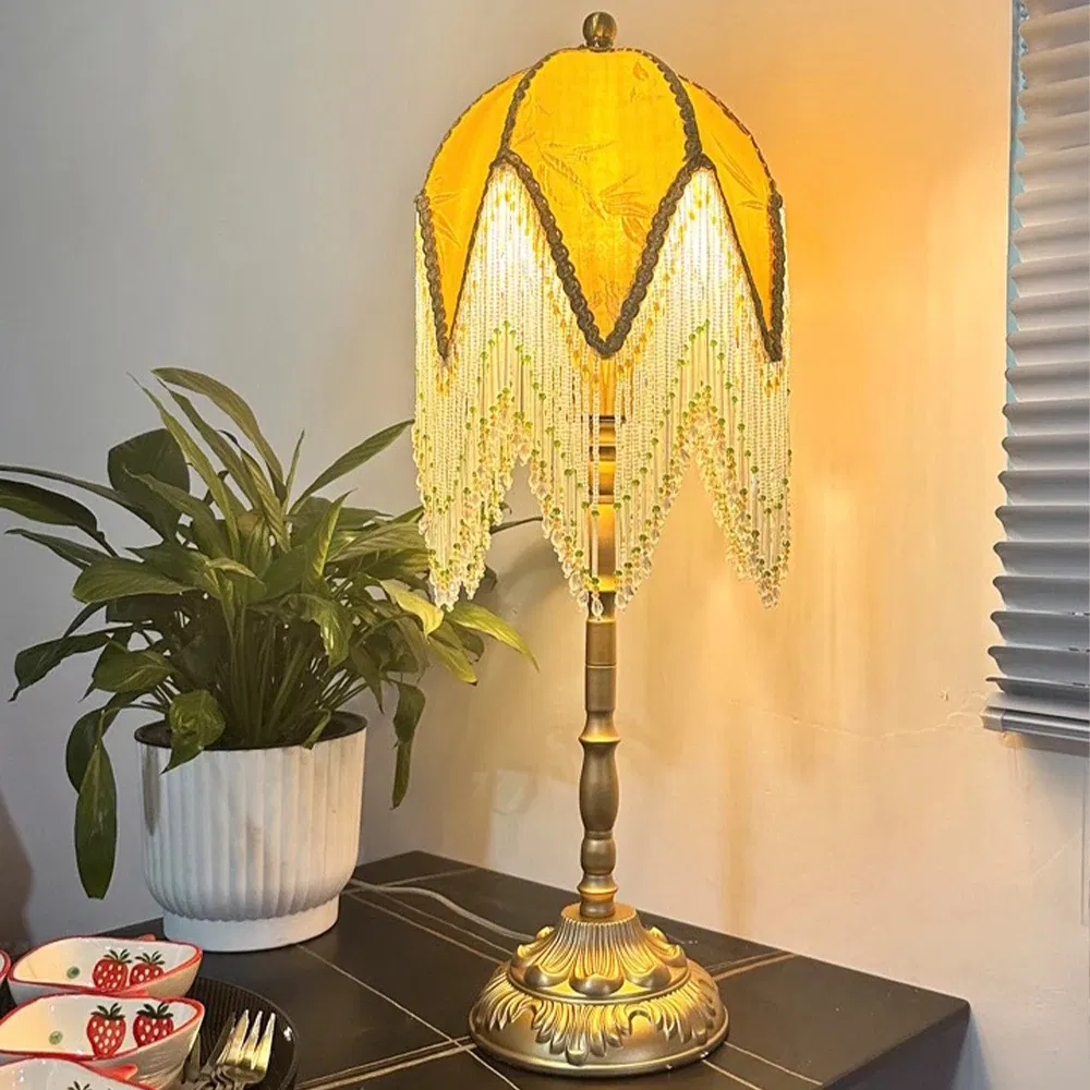 Tassel Table Lamp View 2