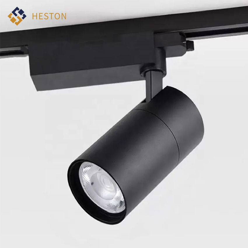 25W Track Spot Light Aluminum Shell High Lumen COB LED Track Lighting