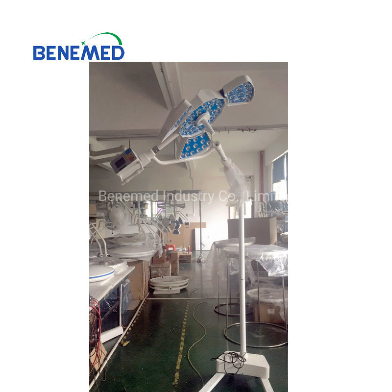 Ceiling Mounted Hospital LED Surgical Lamp Double Dome V4+6