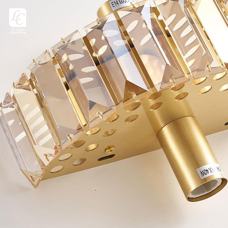 High Quality Indoor Decoration Bedroom Fixture Gold Black Modern LED Wall Lamp