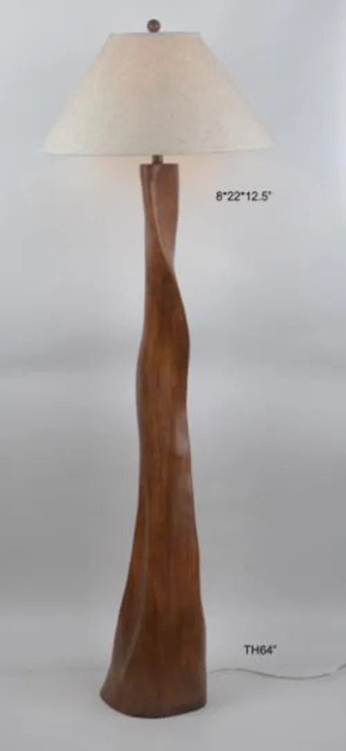 Premium Wood Base Lamp