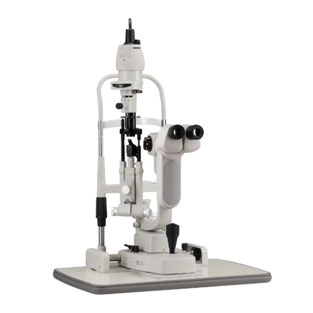 ICEN Ophthalmic Equipment 5 Step Magnification Led Slit Lamp For Sale