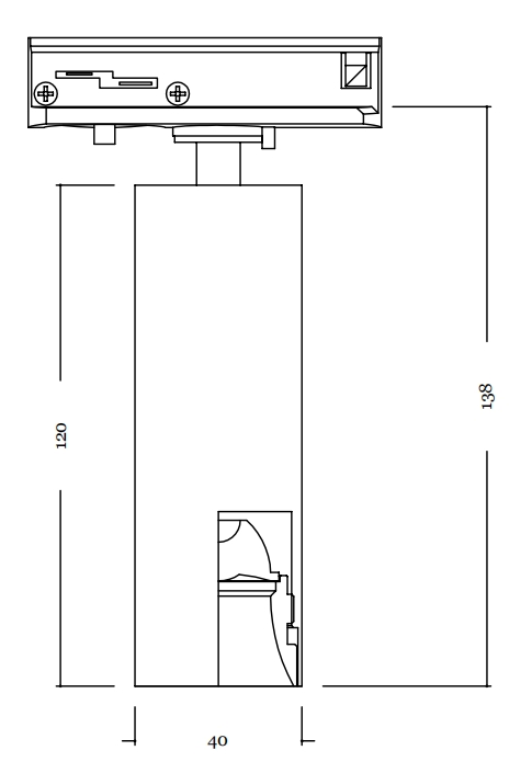 Modern Adjustable Dimmable LED Track Lighting for Home Decor