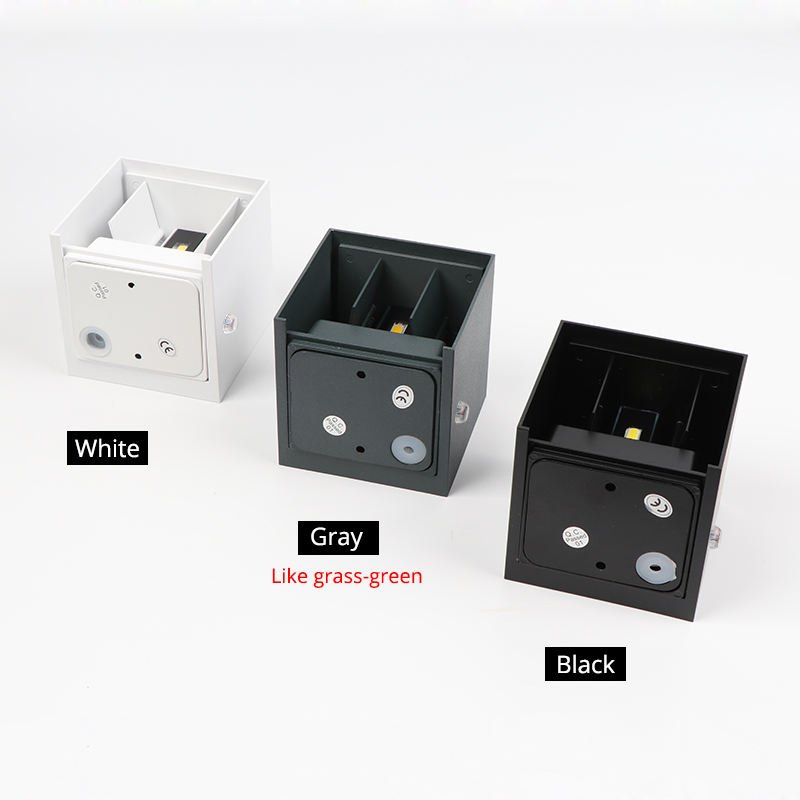 Outdoor Waterproof IP65 Wall Lamp LED Wall Light Modern Indoor/Outdoor Decor up Down Dual-Head Aluminum Wall Lamp