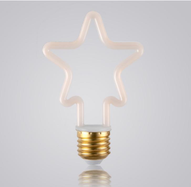 LED Plastic Warm Smart Dimmable Filament Bulb Lamp