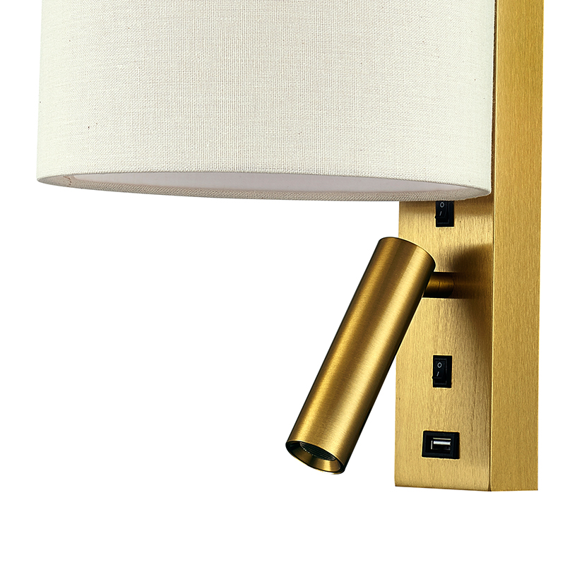 Hotel Bedroom Wall Lighting Bedside Decorative LED Wall Lamp