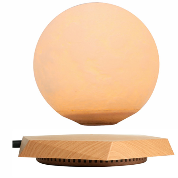 Unique Holiday Gifts Rotating Magnetic Levitation Floating Induction Moon Lamp Night Light 6inch