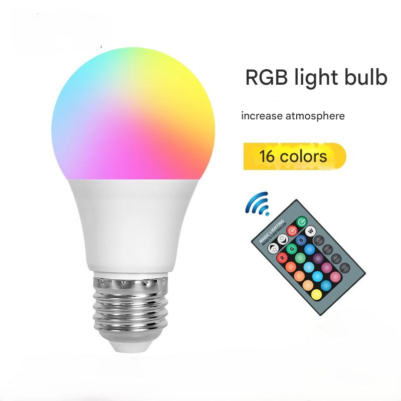 LED Bulb Light Smart RGB Color Changing Ledbulb Lamp for Mood Lighting