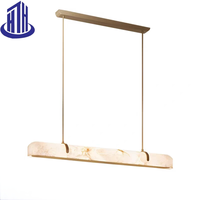 Spanish Alabaster Stone Modern Interior Bar Pendant Lamp (901)