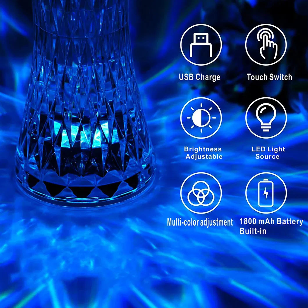 Crystal Night Light Display 2