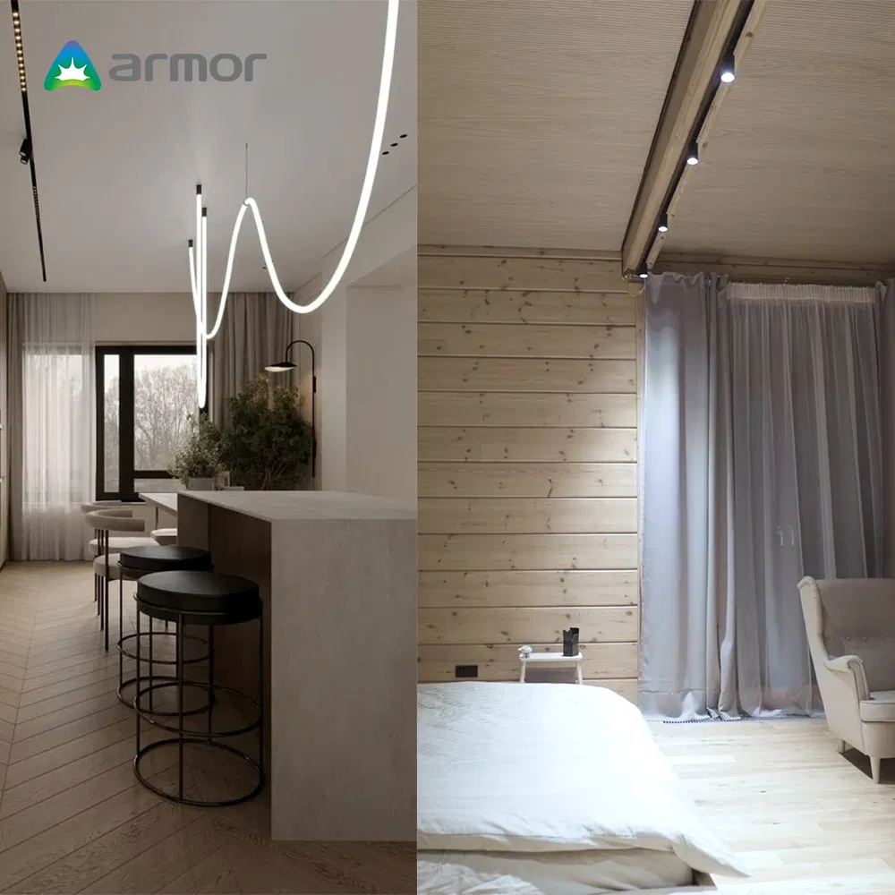 Hot Sale Modern Show Room Lights Design LED Spotlight Magnetic Track Lighting