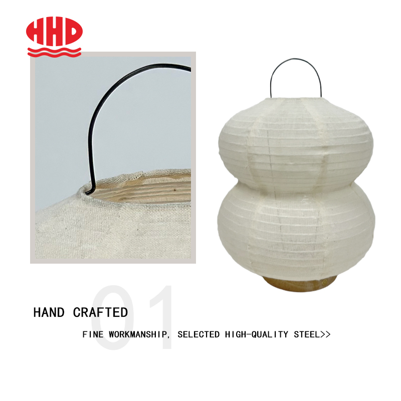 Rechargeable Touch LED Table Lamp Beige Fabric Gourd Design Dimmable Bedside Lamp for Home Office Night Light Factory Direct