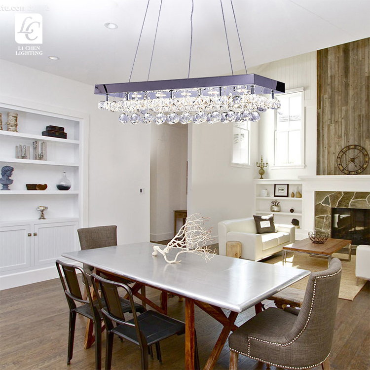 LED Modern Decorative Living Room Dining Room Crystal LED Ceiling Lamp