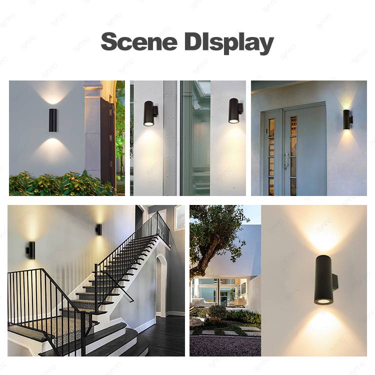 Modern LED Wall Light up Down Lighting Indoor Outdoor Wall Lamps