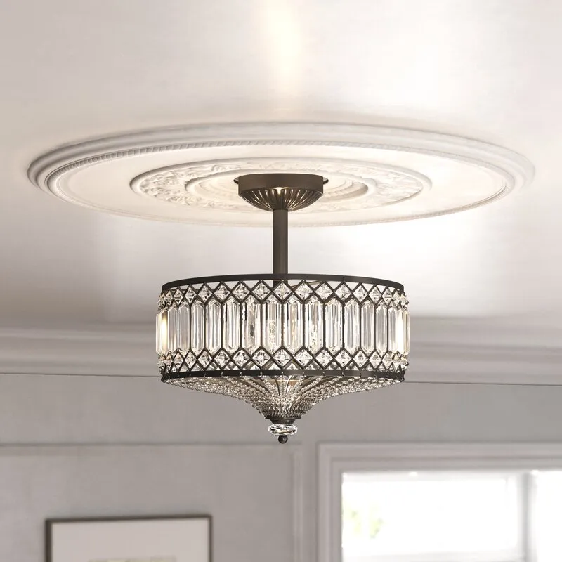 Crystal Ceiling Lamp View 5